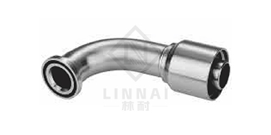 90°  SAE 法蘭 6000 PSI