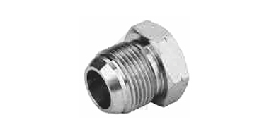 日本英管外螺紋60°外錐堵頭